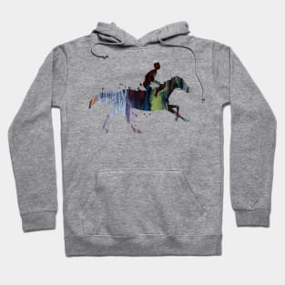 Horse and jockey Hoodie